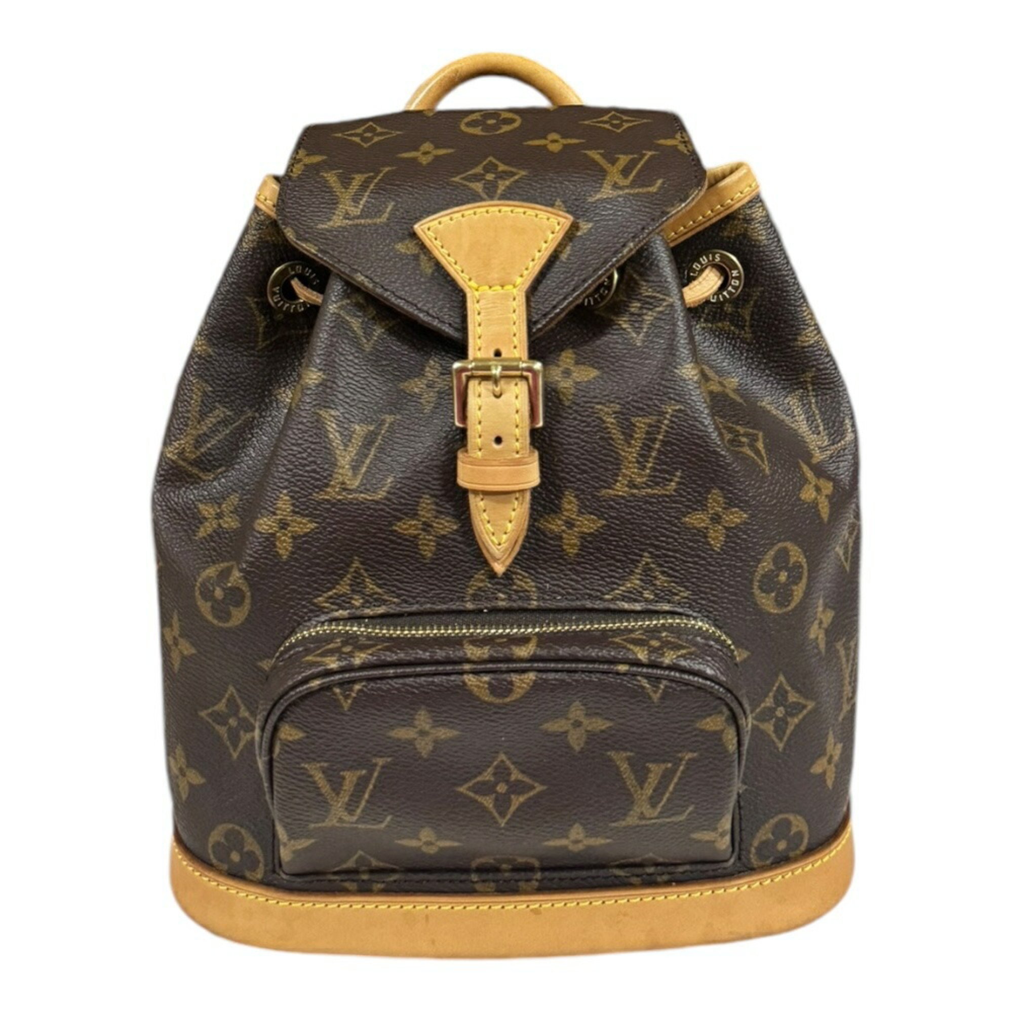 Louis Vuitton Montsouris Monogram Backpack/Daypack Canvas M51137 Women's LOUIS VUITTON