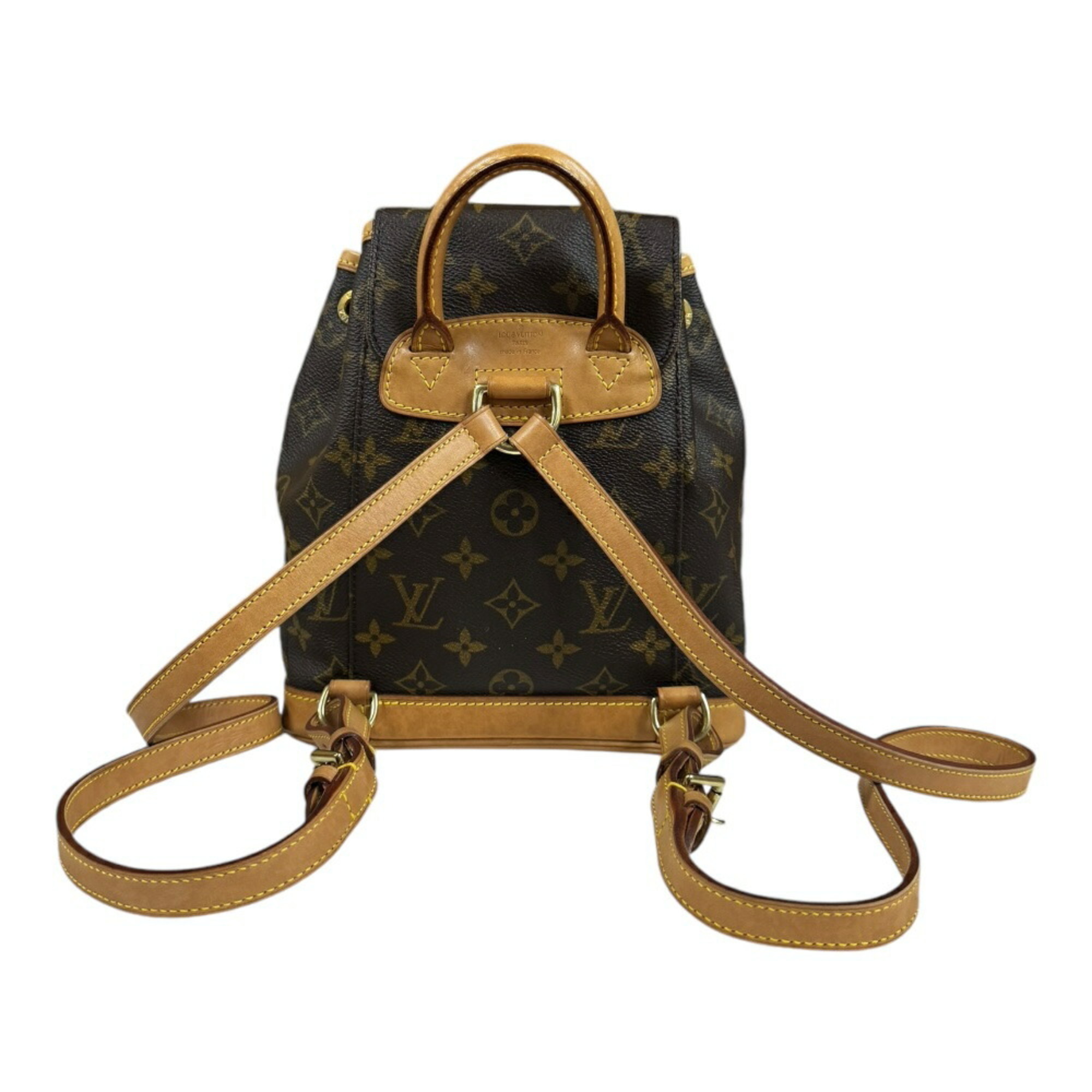 Louis Vuitton Montsouris Monogram Backpack/Daypack Canvas M51137 Women's LOUIS VUITTON