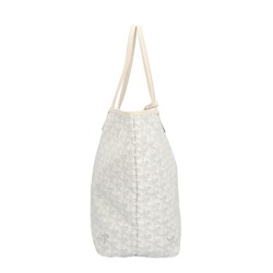 Goyard Saint Louis PM Tote Bag PVC Coated Canvas White Women's GOYARD