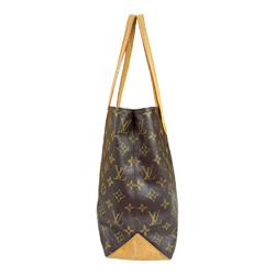 Louis Vuitton Wilshire MM Monogram Shoulder Bag Canvas M45644 Brown Women's LOUIS VUITTON