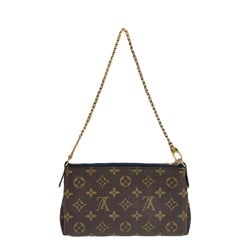 Louis Vuitton Pallas Scratch Monogram Shoulder Bag Canvas M44058 Brown Women's LOUIS VUITTON 2way BRB03260000006249