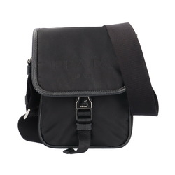 Prada Shoulder Bag Nylon 2VD028 Black Unisex PRADA