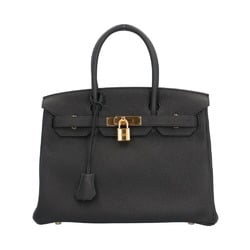 Hermes Birkin 30 Handbag Togo Black Women's HERMES