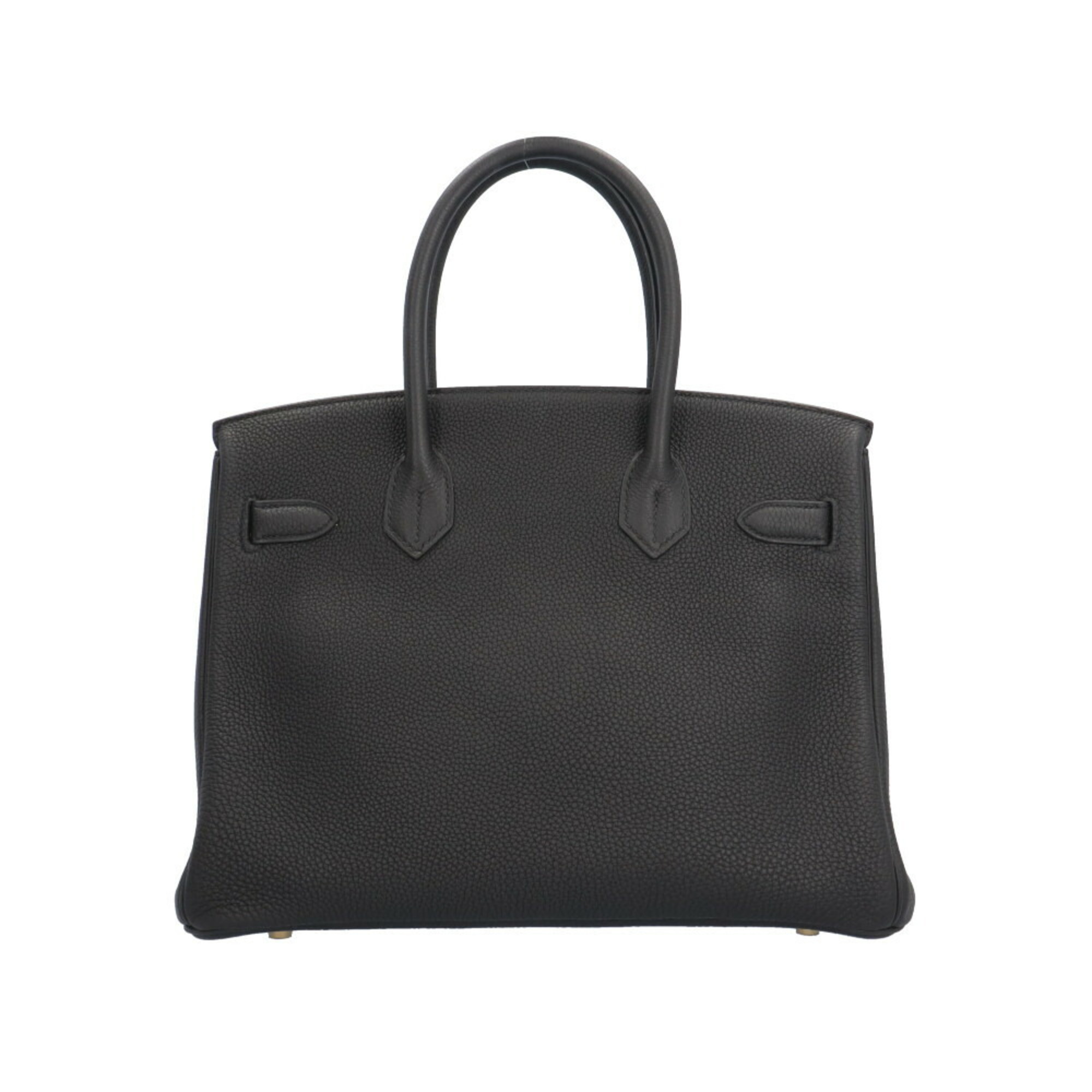 Hermes Birkin 30 Handbag Togo Black Women's HERMES