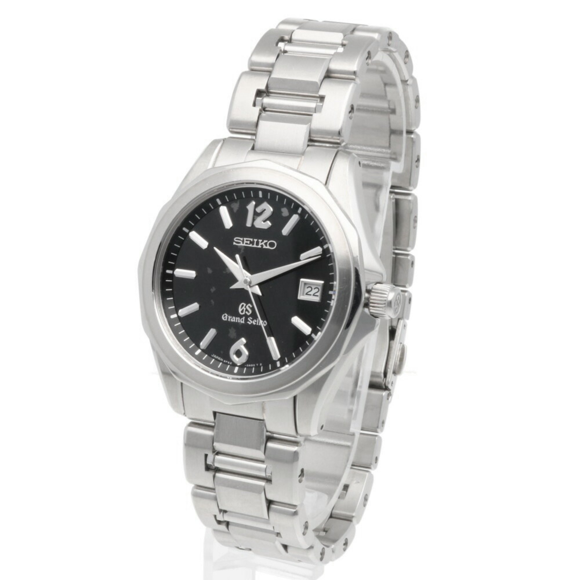 Seiko Watch, Stainless Steel 9F62-0A60 Quartz Men's SEIKO GRAND Grand