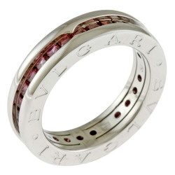 BVLGARI B-zero.1 B-zero One Band Ring, Size 10, 18K Gold, Garnet, Women's, BRJ09000000073138