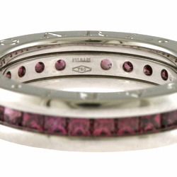 BVLGARI B-zero.1 B-zero One Band Ring, Size 10, 18K Gold, Garnet, Women's, BRJ09000000073138