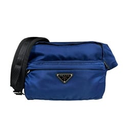 Prada Body Bag Nylon 2VH038 Blue Men's PRADA