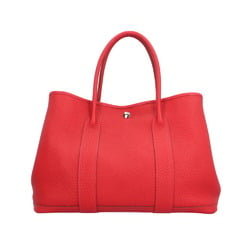 Hermes Garden PM Handbag Negonda Red Women's HERMES