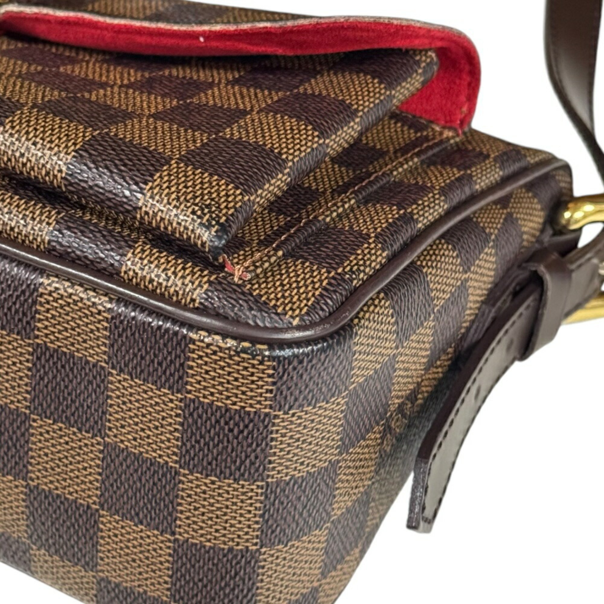 Louis Vuitton Ravello GM Damier Shoulder Bag Canvas N60006 Brown Women's LOUIS VUITTON