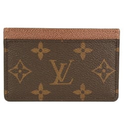 Louis Vuitton LOUIS VUITTON Porte Carte Simple Card Case Monogram Canvas M61733 C119 Unisex