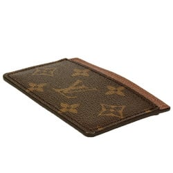 Louis Vuitton LOUIS VUITTON Porte Carte Simple Card Case Monogram Canvas M61733 C119 Unisex