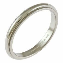 Tiffany Milgrain Ring, Tiffany, size 19.5, Pt950 platinum, men's, TIFFANY&Co., milgrain, BRJ09000000073026