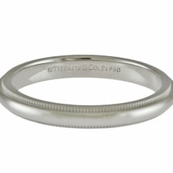 Tiffany Milgrain Ring, Tiffany, size 19.5, Pt950 platinum, men's, TIFFANY&Co., milgrain, BRJ09000000073026