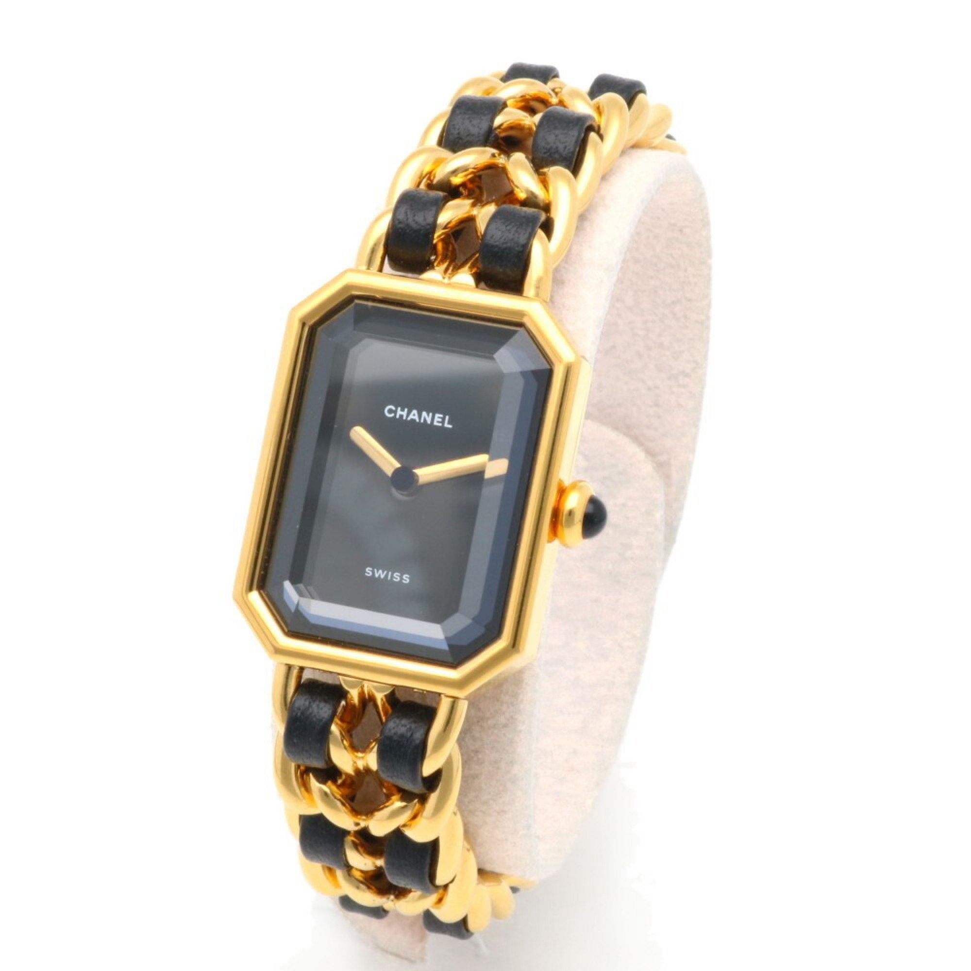 Chanel Premiere M Watch GP H0001 Quartz Ladies CHANEL Bracelet