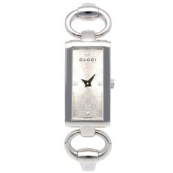 Gucci Tornavoni Watch Stainless Steel YA119507 Quartz Ladies GUCCI 4P Diamond