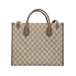 Gucci Disney collaboration GG Supreme shoulder bag canvas 648134 beige women's GUCCI