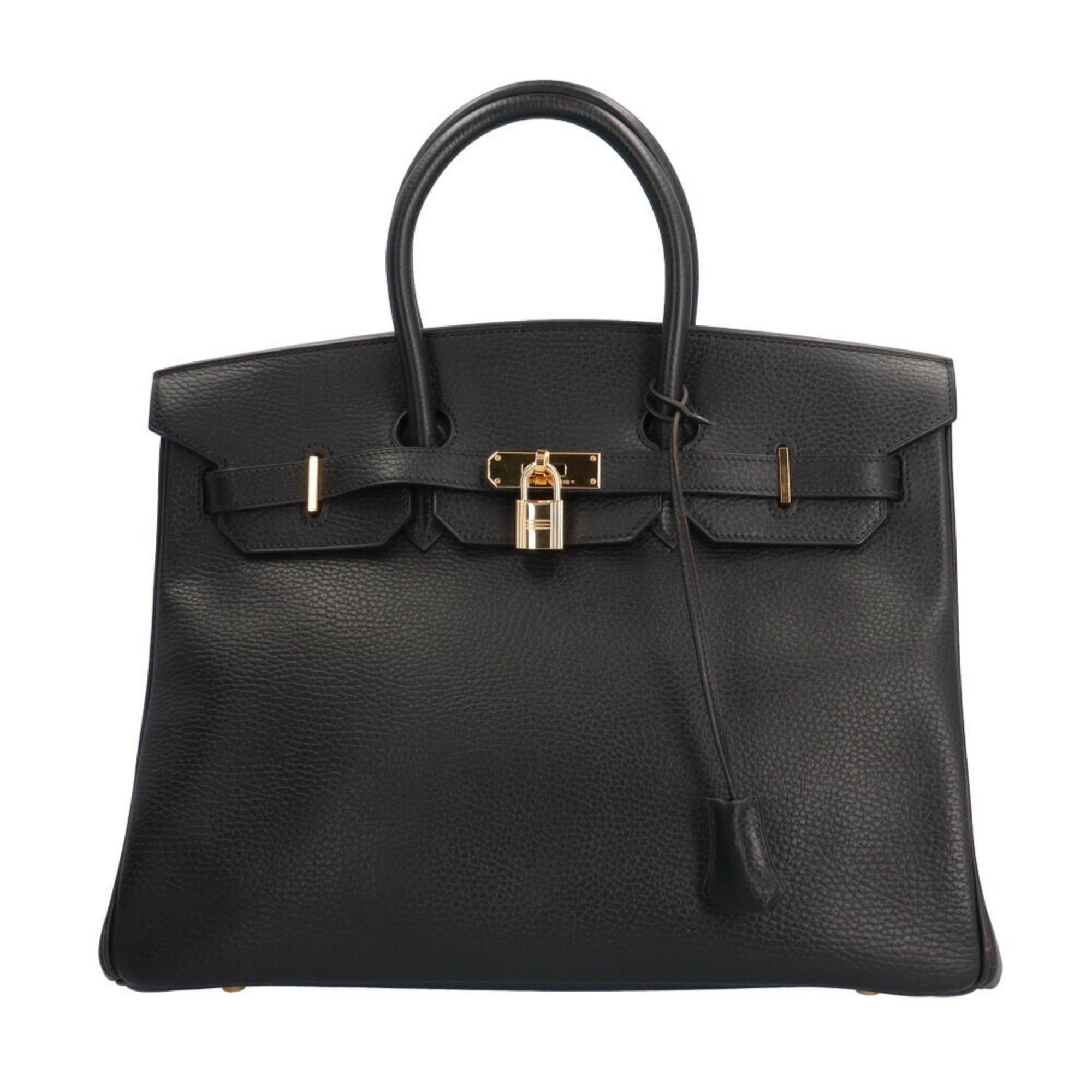 Hermes Birkin 35 Handbag Ardennes Black Women's HERMES