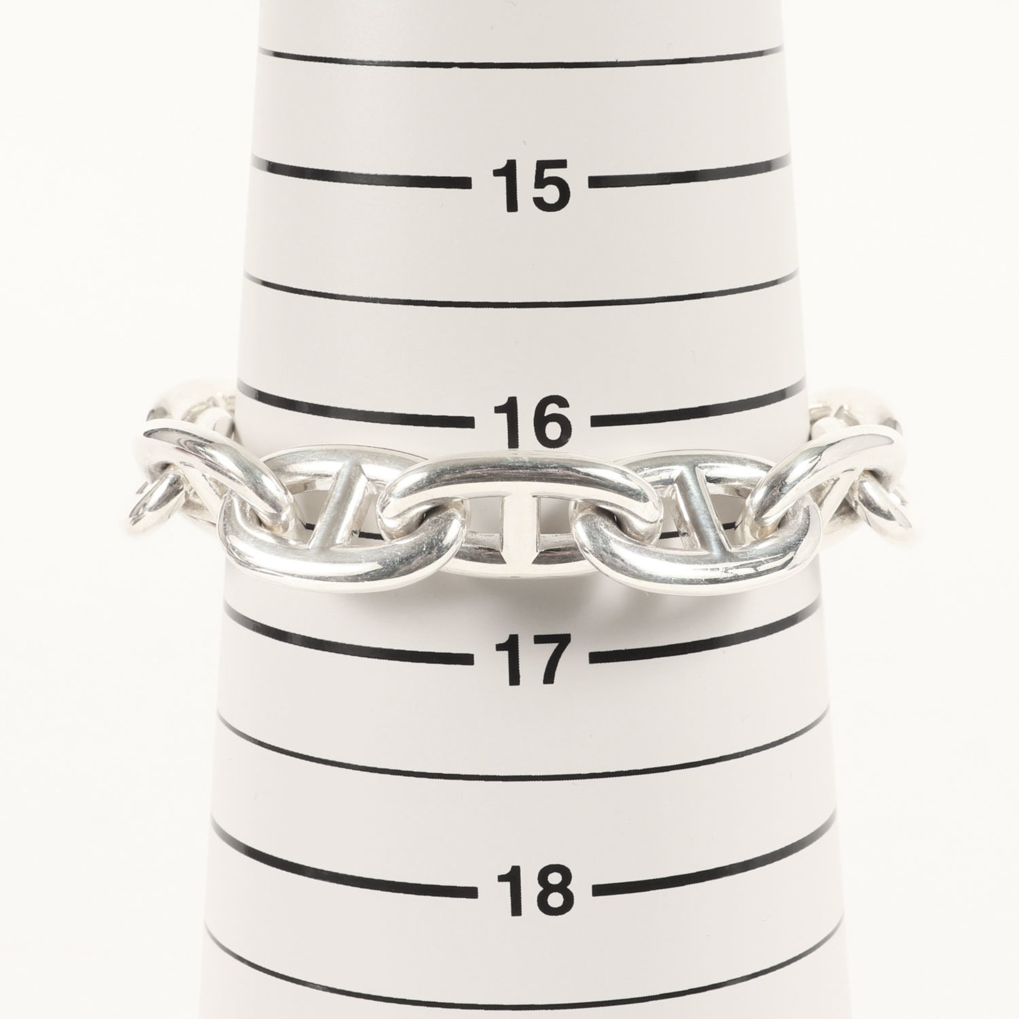 HERMES Chaine d'Ancre Bracelet TGM 11Link / Silver Ag925 11 links