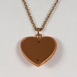 Dolce & Gabbana DOLCE&GABBANA DG Heart motif pendant necklace / Gold