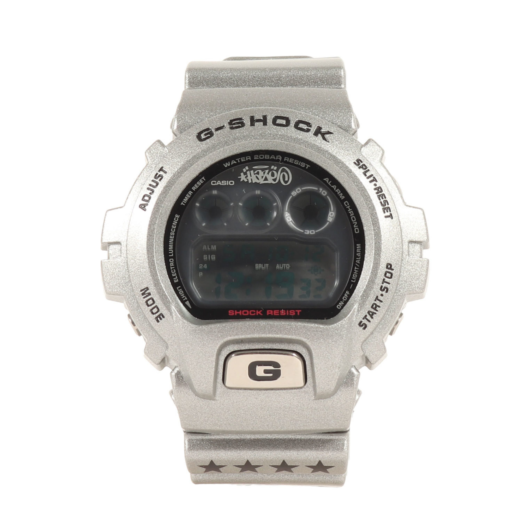 G-SHOCK 90s HAZE DW-6900M-8T Wristwatch / Watch Made in 1999 Silver CASIO Casio Collaboration