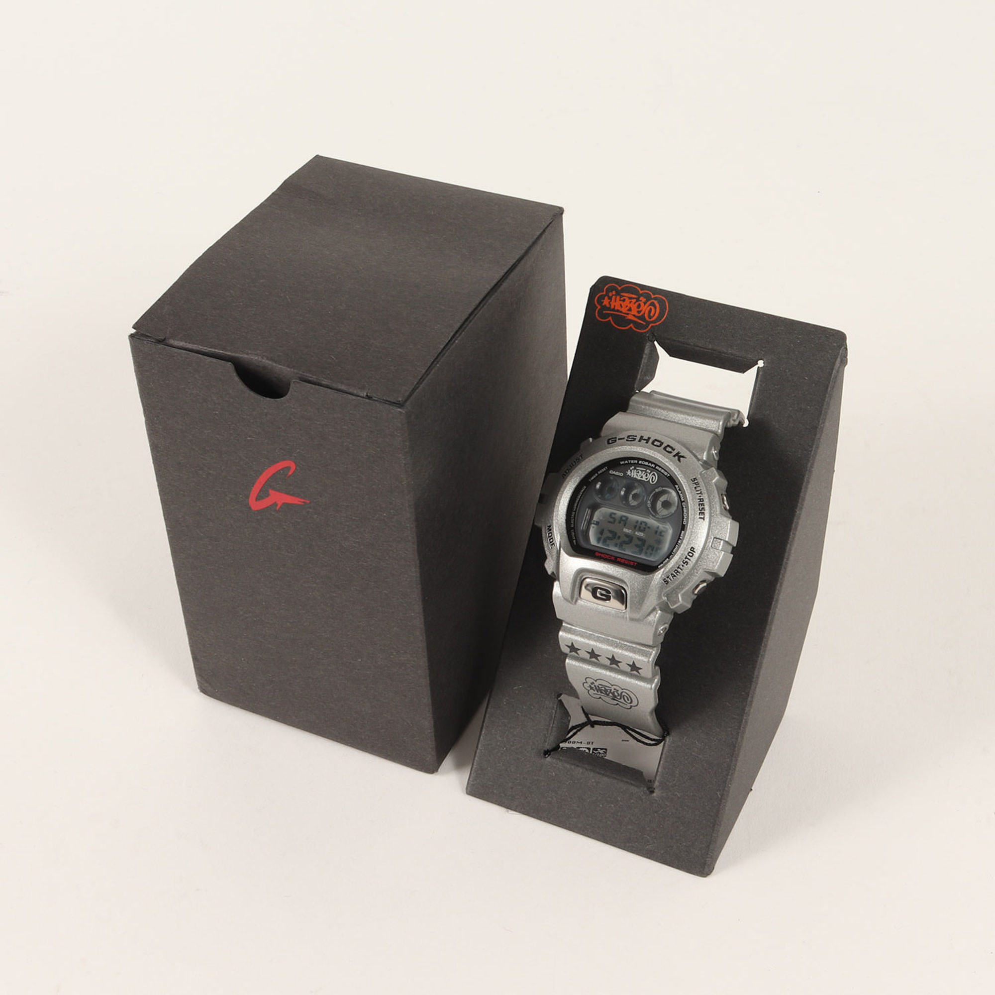 G-SHOCK 90s HAZE DW-6900M-8T Wristwatch / Watch Made in 1999 Silver CASIO Casio Collaboration