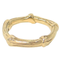 TIFFANY&Co. Tiffany Size: 8 (equivalent to 9-10) Bamboo Ring / 750 K18 YG Gold Luxury