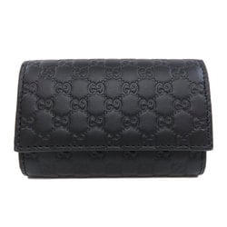 GUCCI 150402 Micro GG Outlet Key Case Leather Women's