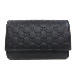 GUCCI 150402 Micro GG Outlet Key Case Leather Women's