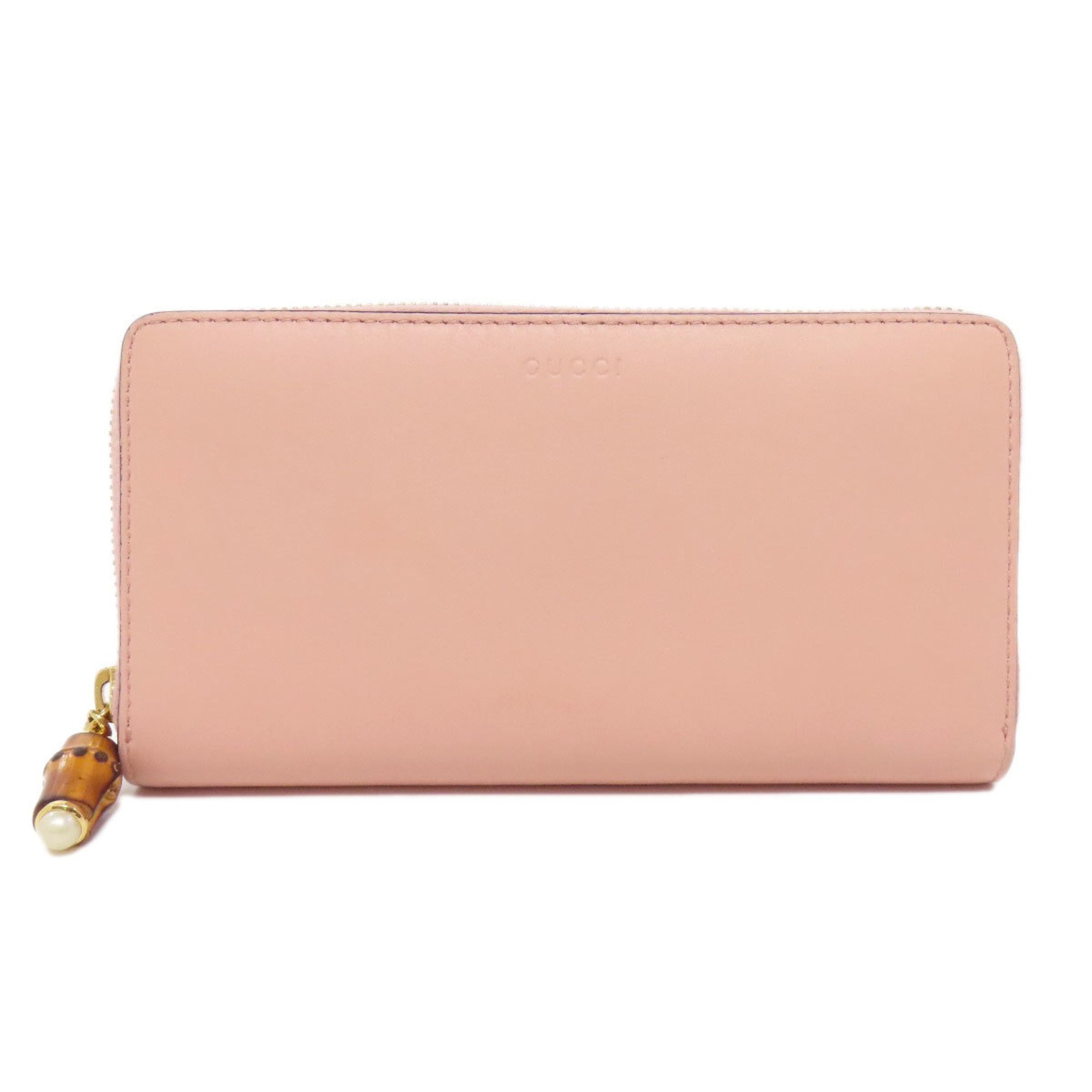 GUCCI 453158 Long Wallet Leather Women's