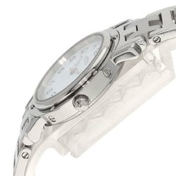 Hermes CL4.210 Clipper Watch Stainless Steel SS Ladies HERMES