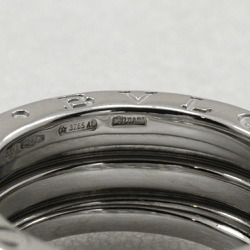 BVLGARI B-zero1 size 10 ring, B-zero1, 2 band, K18 white gold, approx. 8.1g, ladies