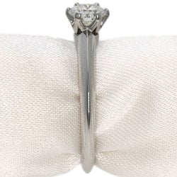 Tiffany Solitaire Knife Edge Diamond Ring, Platinum PT950, Women's, TIFFANY&Co.