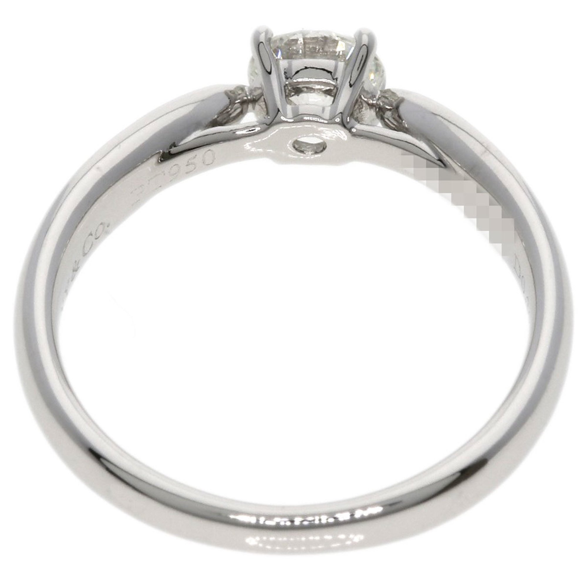 Tiffany Harmony Solitaire Diamond Ring, Platinum PT950, Women's, TIFFANY&Co.