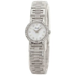 Piaget 5964AK81 Dancer 6P Bezel Diamond Watch K18 White Gold K18WG Women's PIAGET