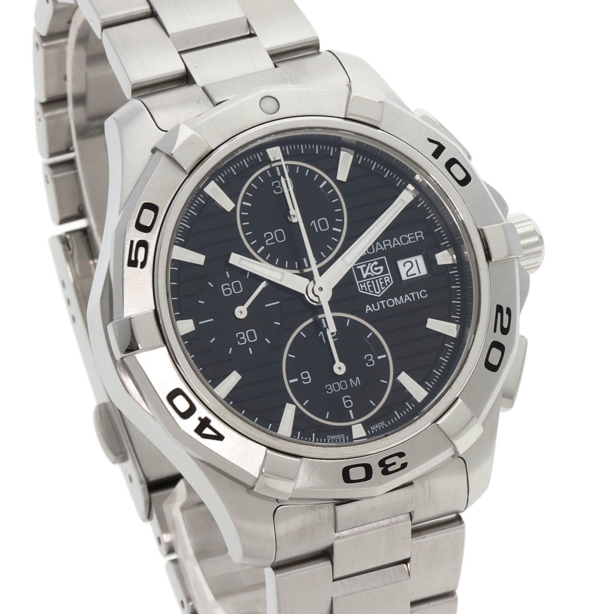 TAG Heuer Aquaracer Watch Stainless Steel SS Men's HEUER