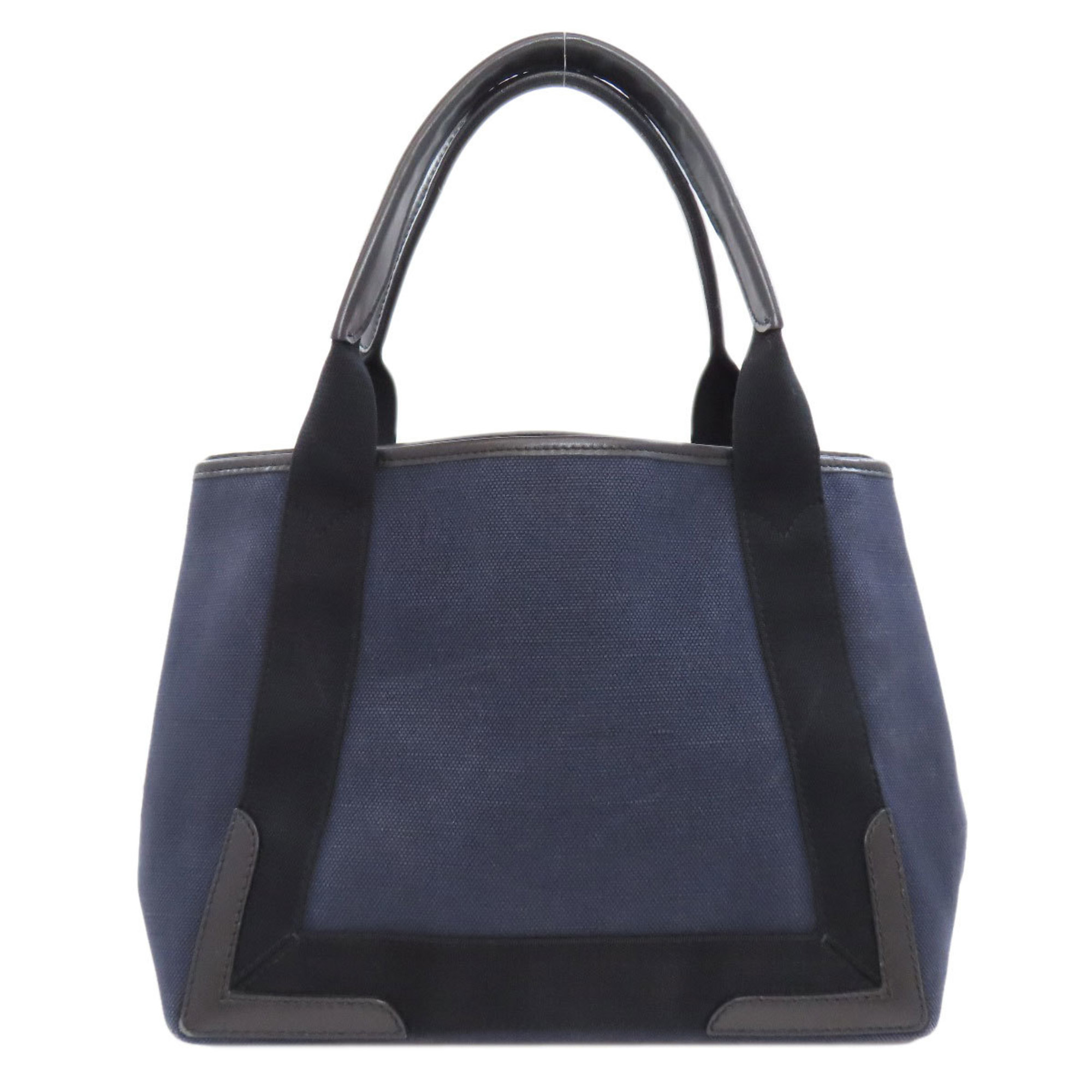 Balenciaga 339933 Navy Cabas Handbag Canvas Women's BALENCIAGA