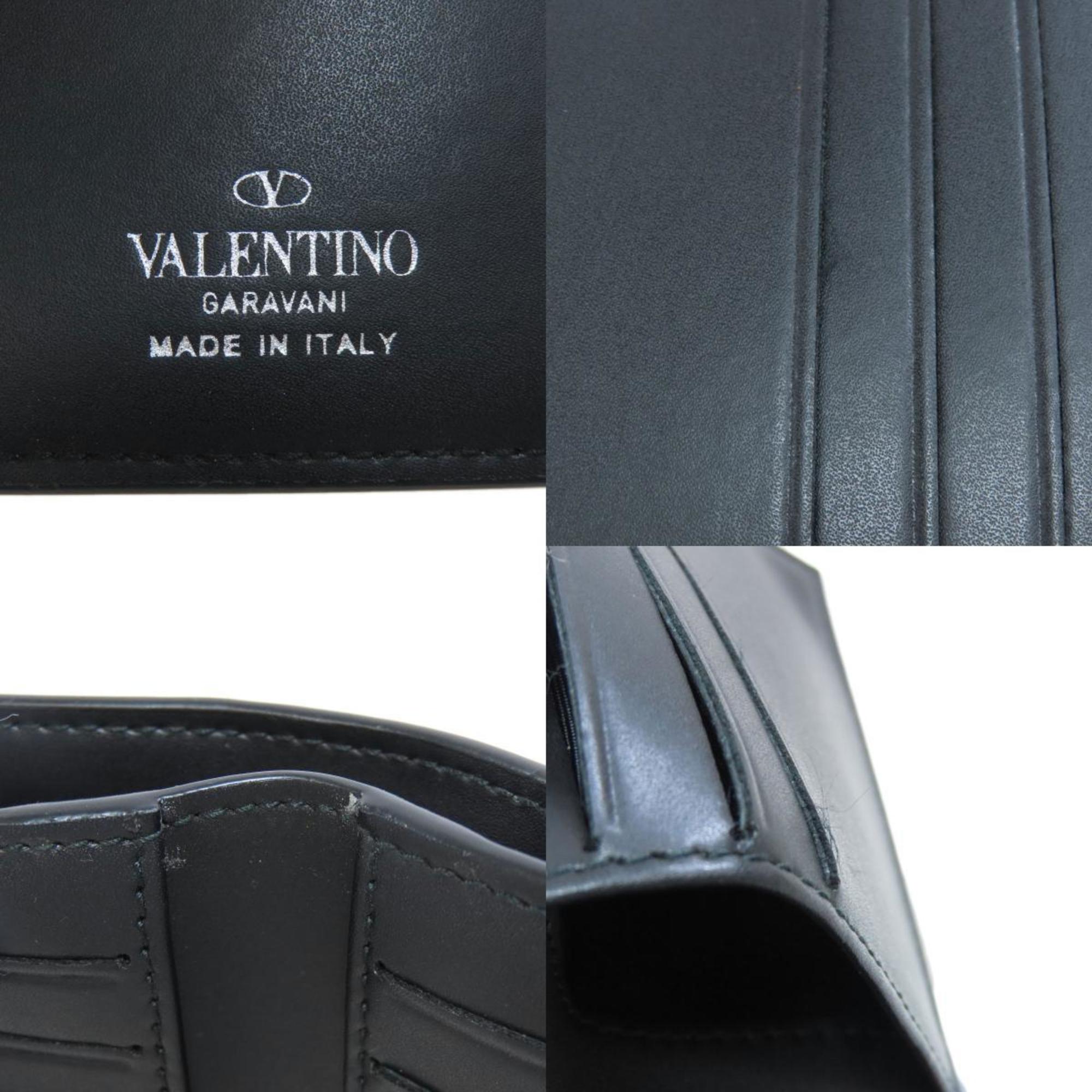 Valentino Neck Wallet Bi-fold Leather Women's VALENTINO