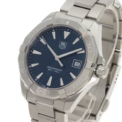 TAG Heuer WAY1112 Aquaracer Watch Stainless Steel SS Men's HEUER