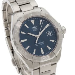 TAG Heuer WAY1112 Aquaracer Watch Stainless Steel SS Men's HEUER