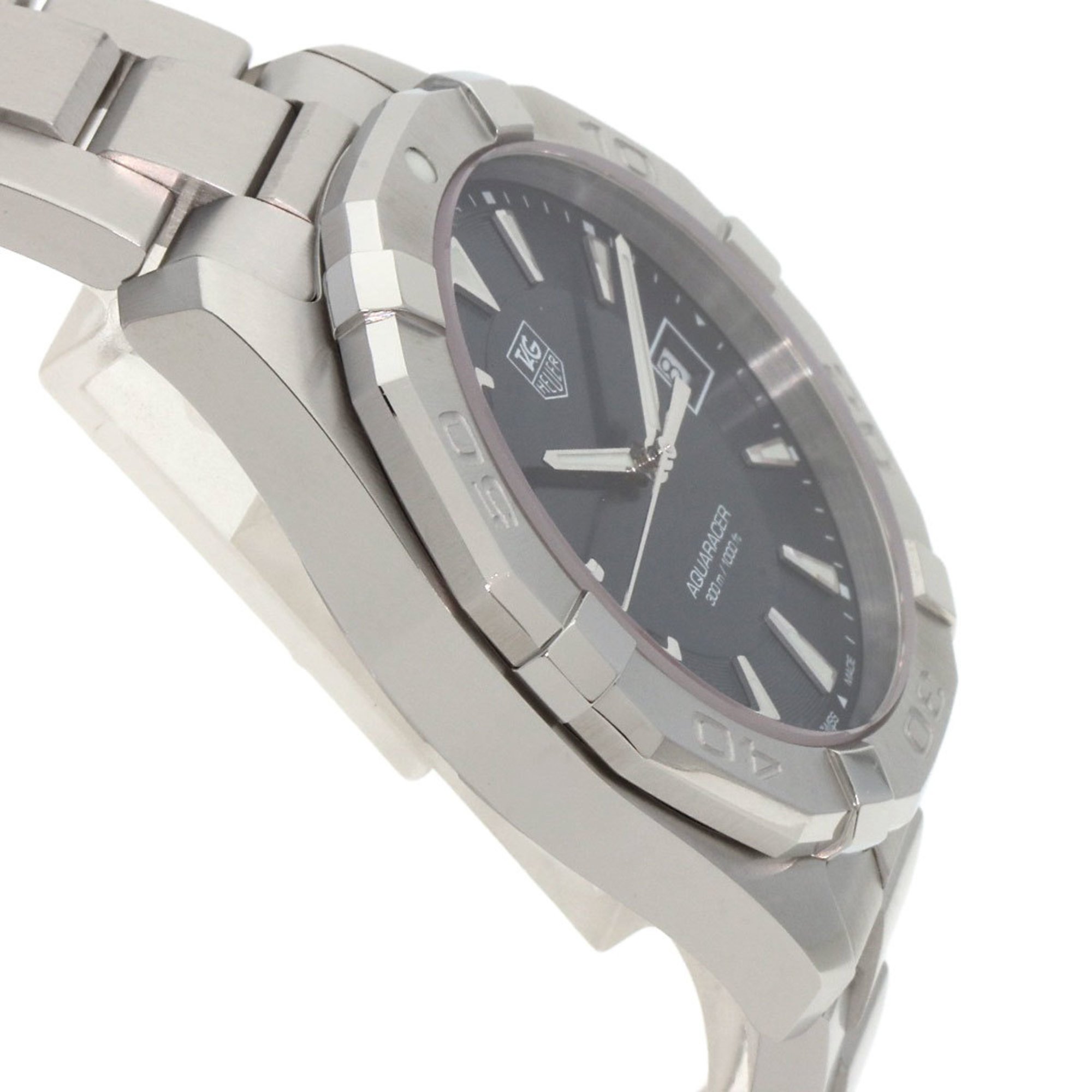 TAG Heuer WAY1112 Aquaracer Watch Stainless Steel SS Men's HEUER