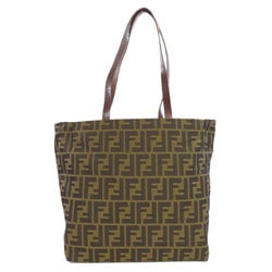 FENDI Zucca pattern tote bag canvas for women