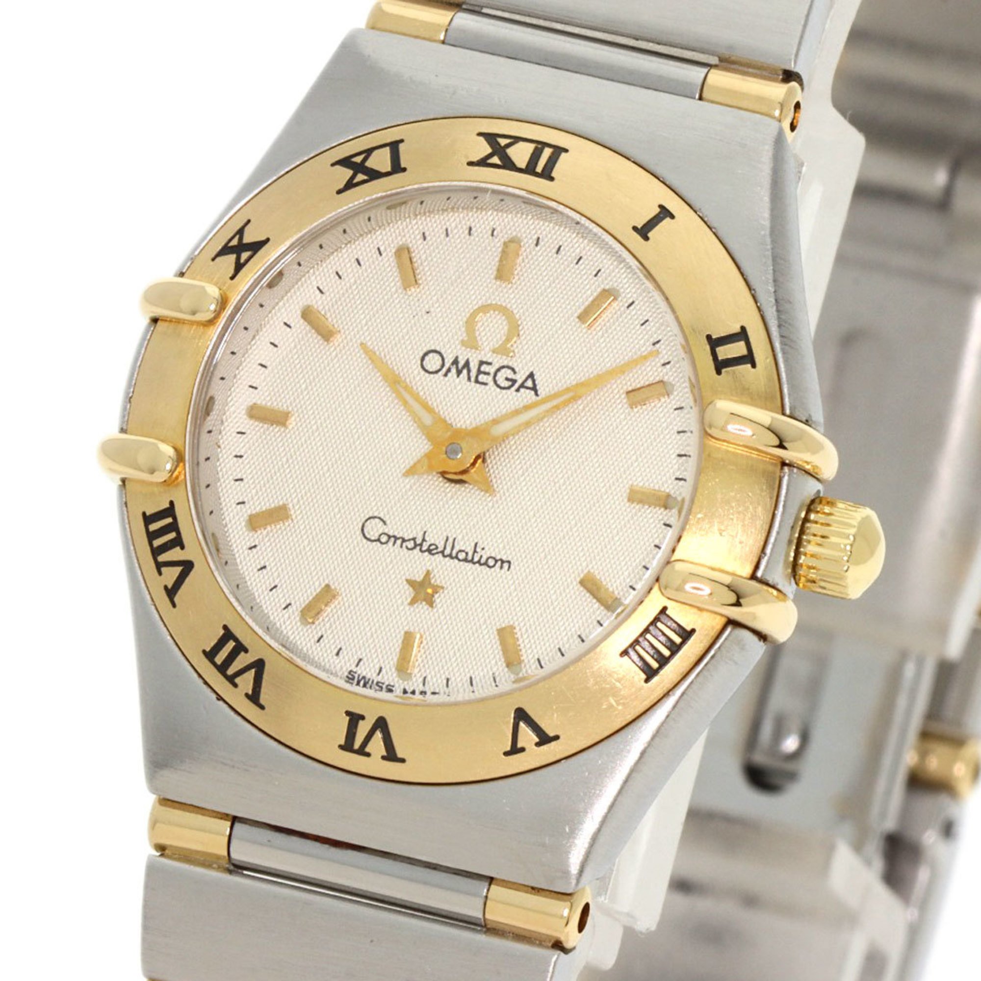 OMEGA 1372.30 Constellation Watch Stainless Steel SSxYG Ladies