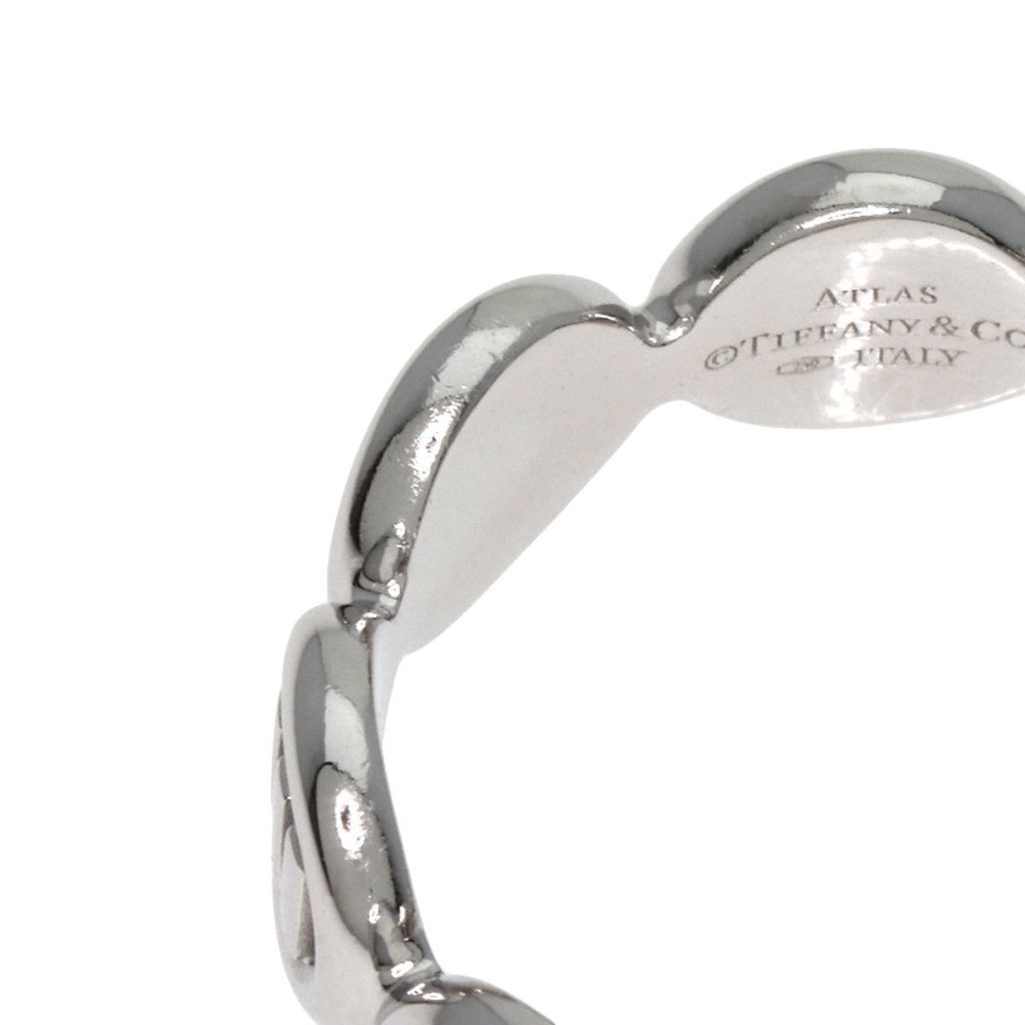 Tiffany Atlas 1P Diamond Ring, 18K White Gold, Women's, TIFFANY&Co.