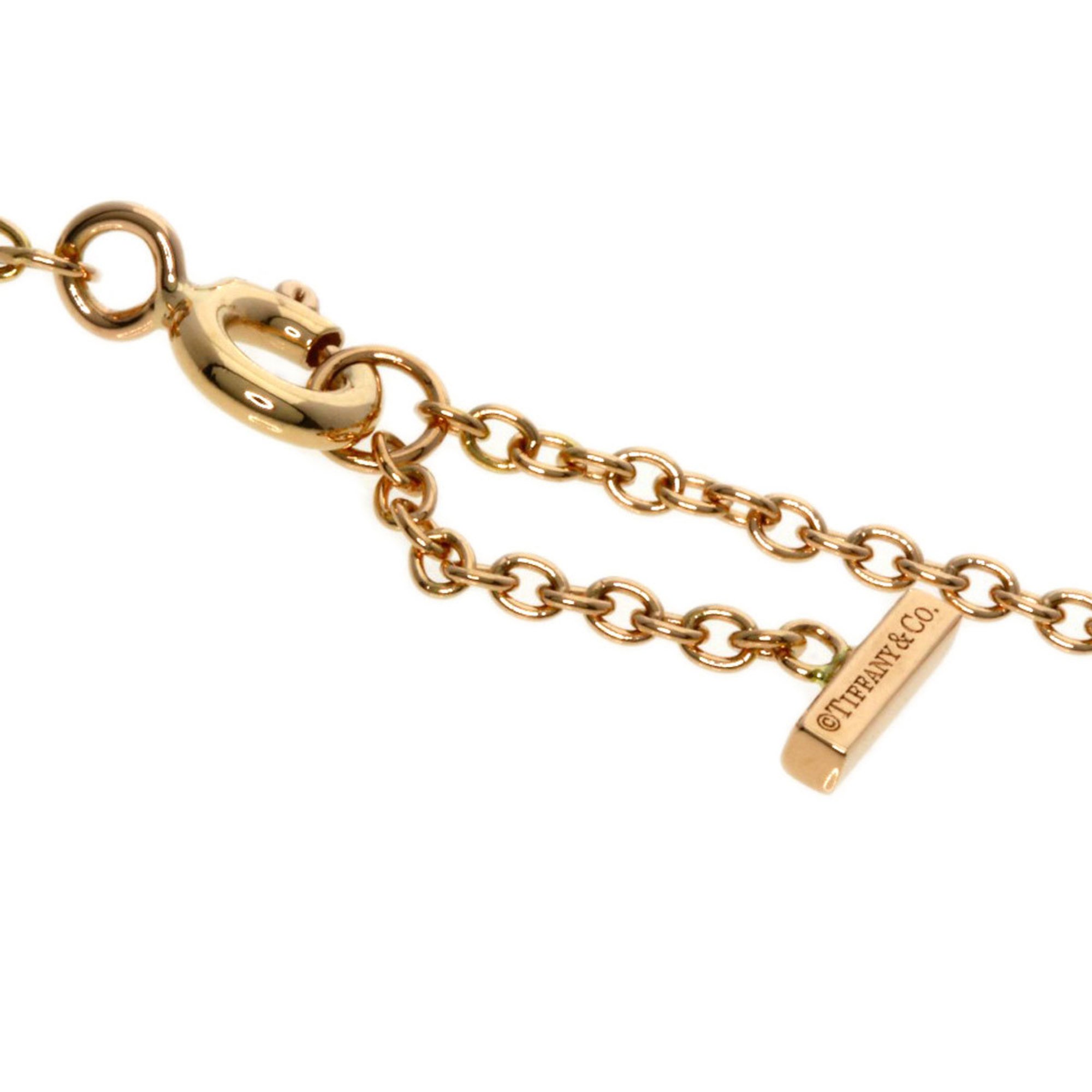 Tiffany T Smile Small Bracelet, 18K Pink Gold, Women's, TIFFANY&Co.