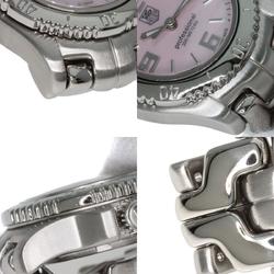 TAG Heuer WT141F Link Watch Stainless Steel SS Ladies HEUER