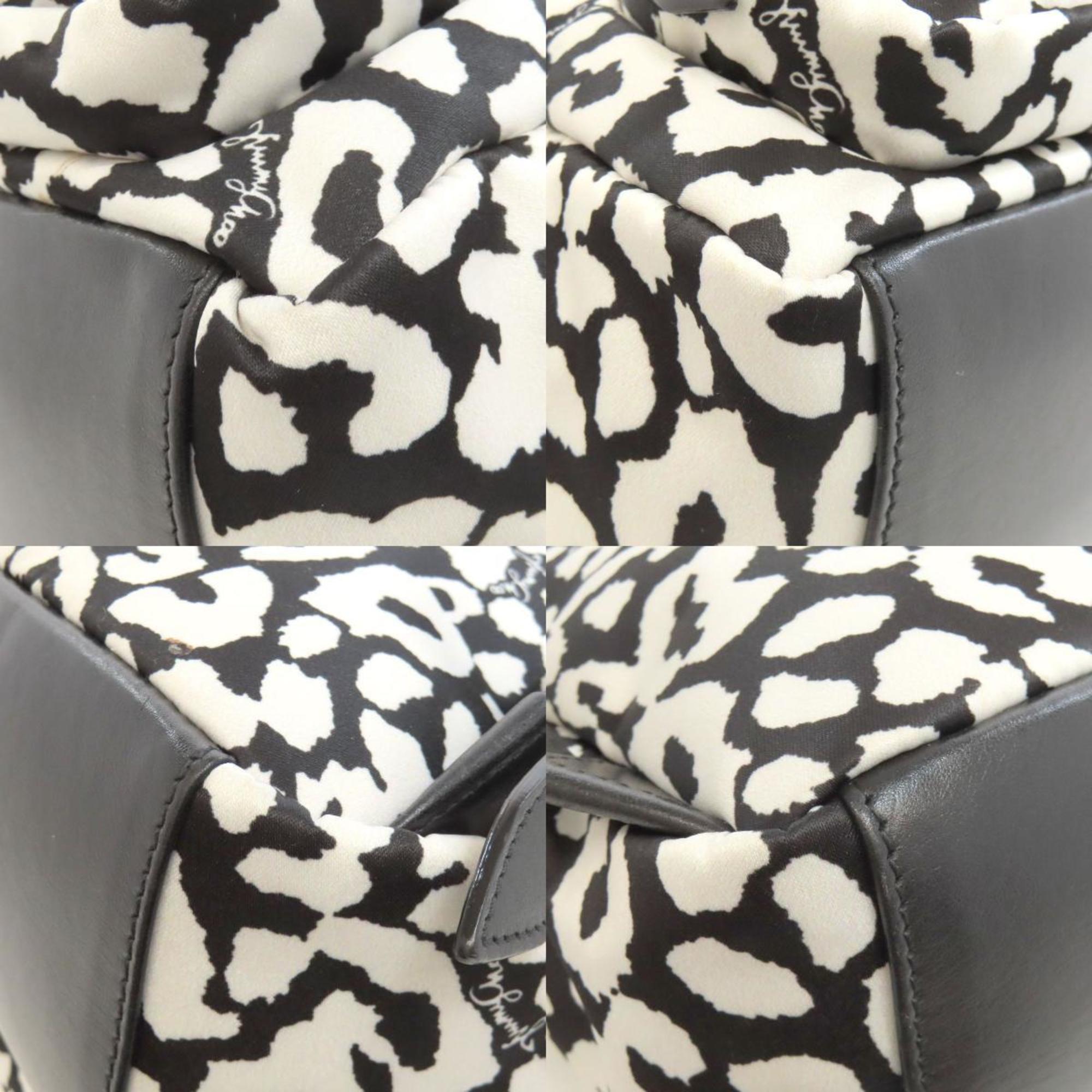 Jimmy Choo Dalmatian pattern backpack/daypack nylon material for women