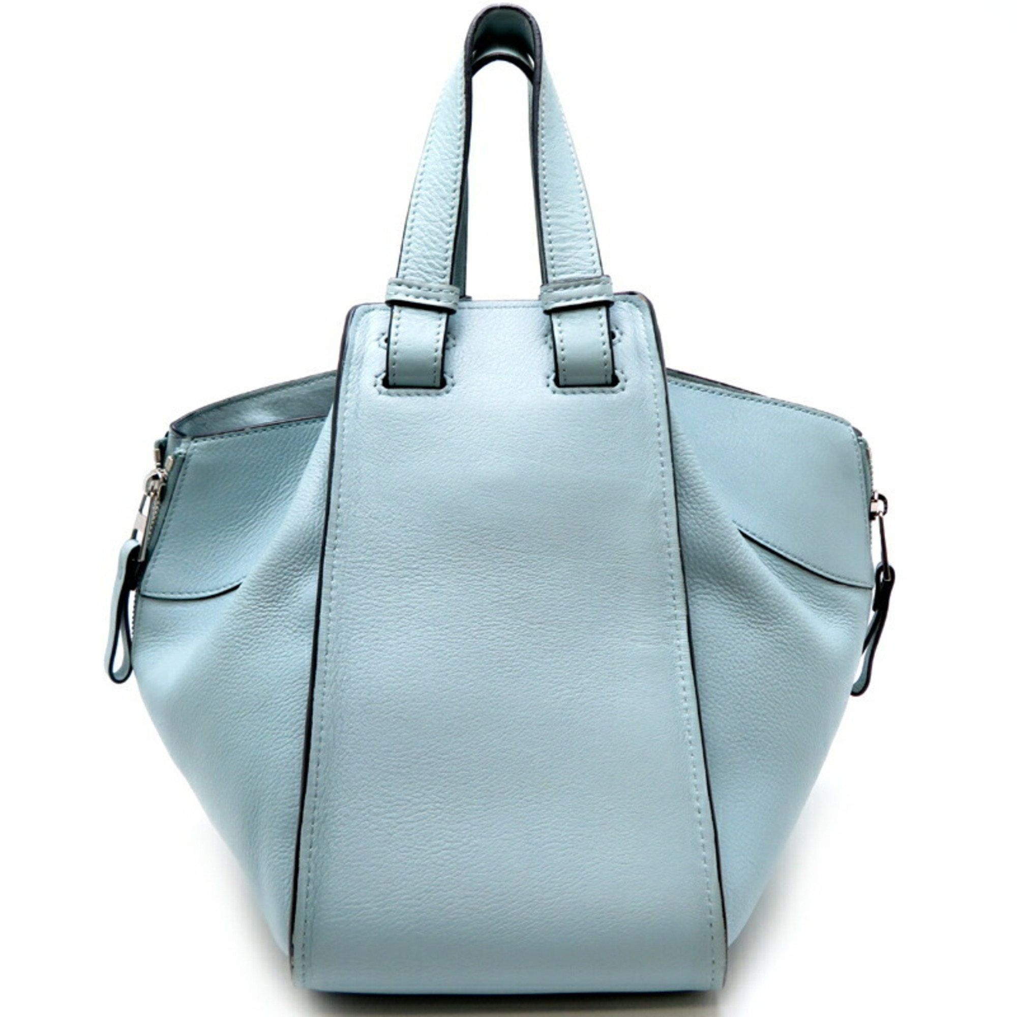 Loewe Hammock Small Women's Handbag Leather Sky Blue