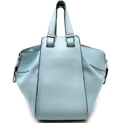 Loewe Hammock Small Women's Handbag Leather Sky Blue