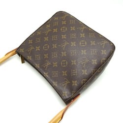 Louis Vuitton Looping MM Women's Shoulder Bag M51146 Monogram Brown